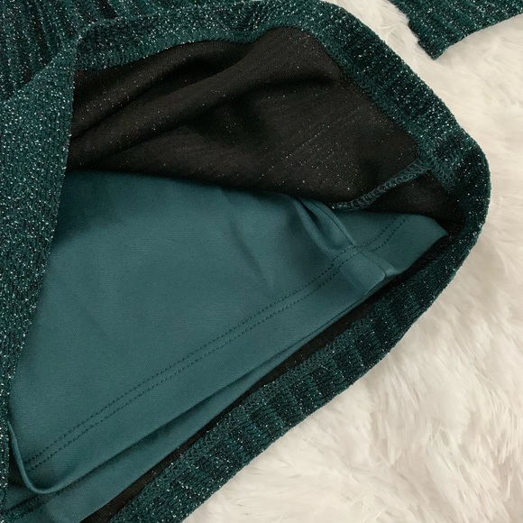 Charlotte Russe Emerald Green Romper - Picture 5 of 6